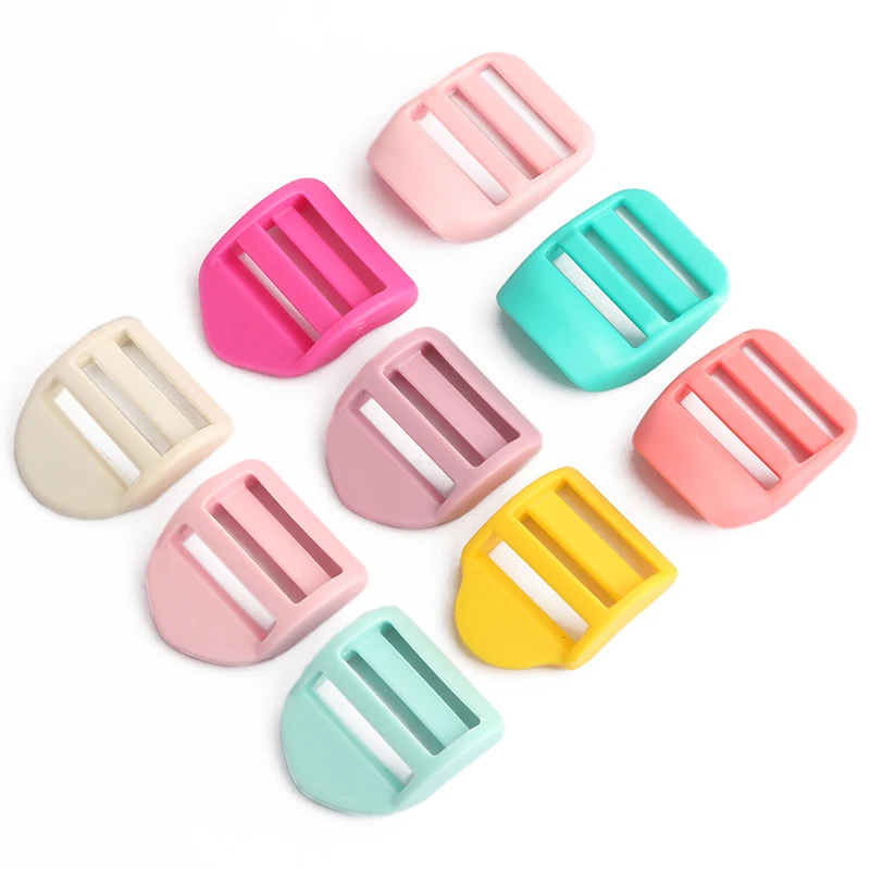 Factory cheap price wholesale OEKO plastic buckle stock colorful POM buckles for bags