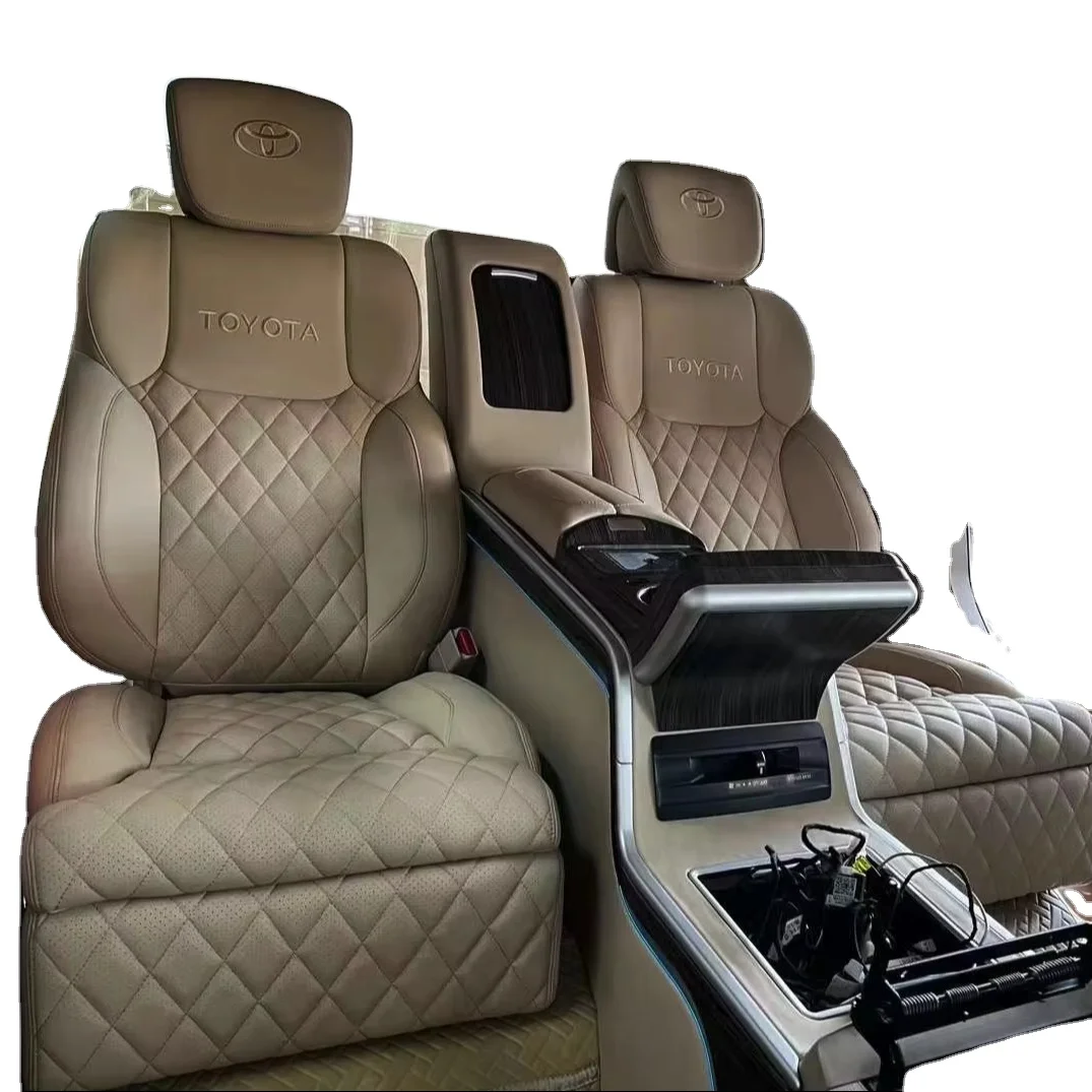 Auto Interior Upgrade Reclining VIP Pilot Seat Custom Luxury Van Captain Seat For Toyota Land Cruiser