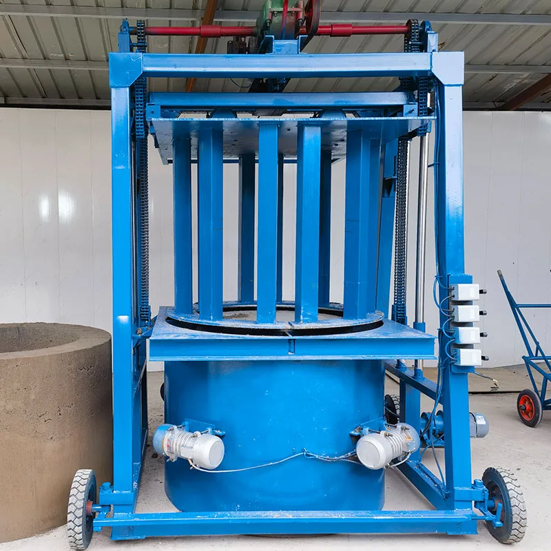 China Rcc Culvert Vertical Vibration Concrete Manhole Pipe Making Machine for Sale