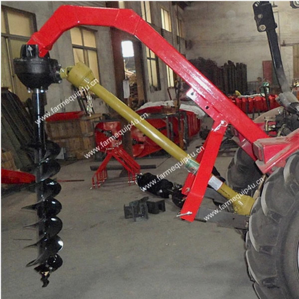 Tractor 3Point hitch mounted Pto Post hole digger/farm Tillage equipment tree hole digger