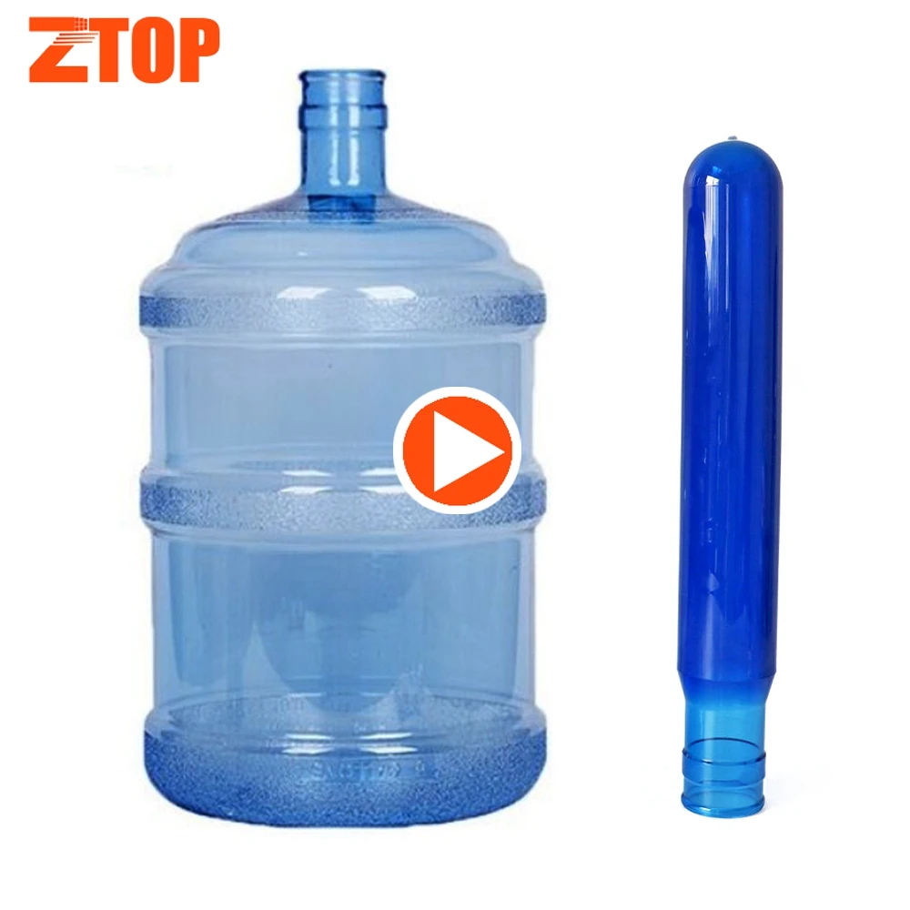 Fast Delivery 55mm Neck Size Blue 5Gallon Preform 19 Liter 20 Litre 5 Gallon Bottle Preforma PET
