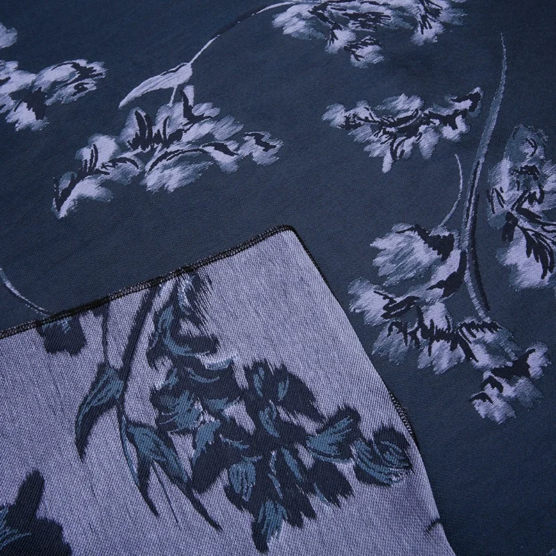 TDD559M-L Modern Design Textile Elastic Satin Polyester Jacquard Fabric