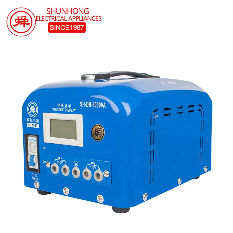 Shunhong 5000 Вт понижающий от 220 В до 110 5 ква тороидальный трансформатор для