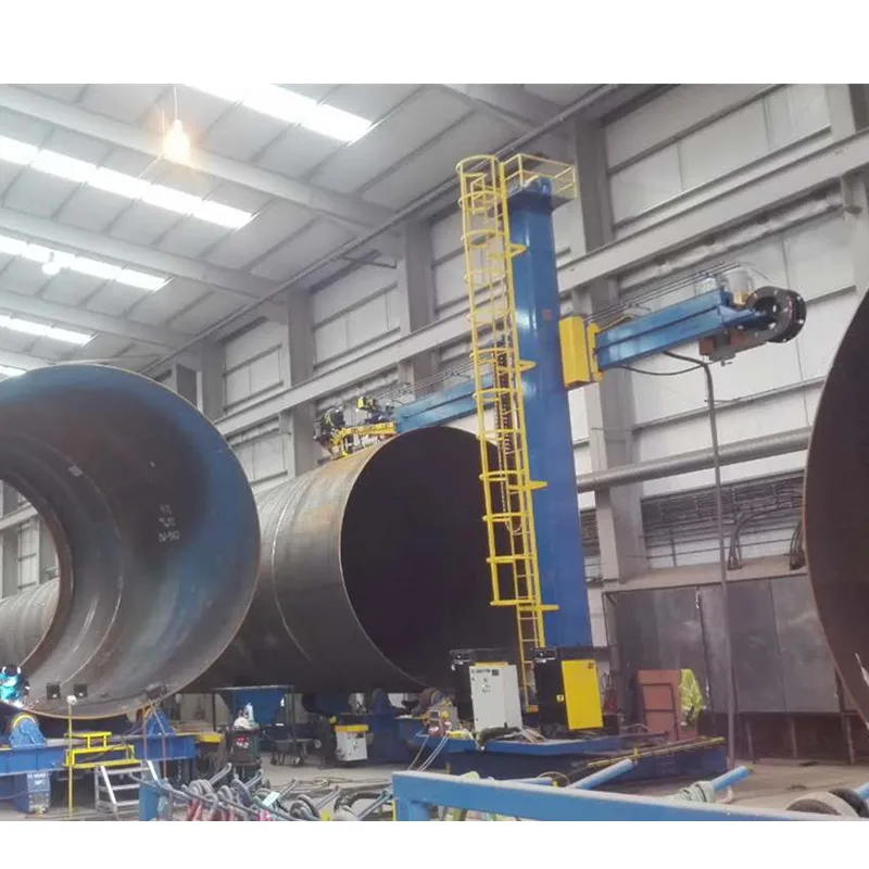 Range 8Mx5M Twin Arc Twin Wire SAW Welding Column Boom Precision Weld Manipulator for Wind Power