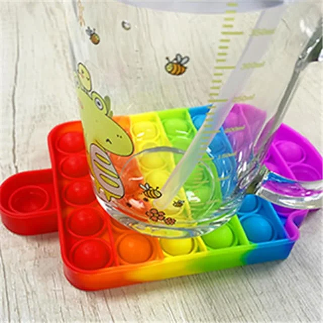 T007 Hot Selling Creative Silicone Simple New Autism Student Hand Squishy Ball Stress Relief Fidget Hand Toys For Kids Adult