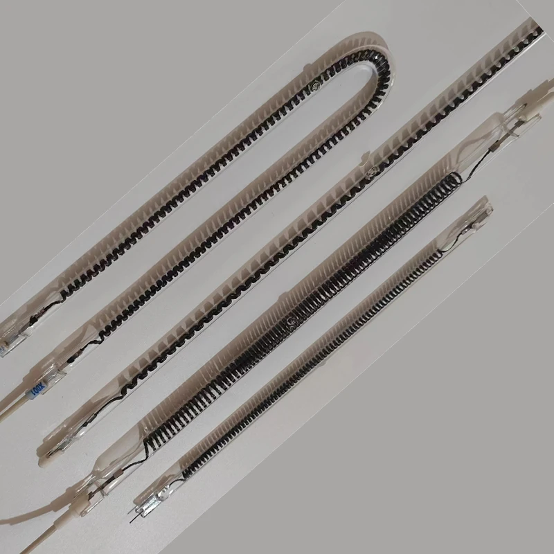 Electric heating infrared carbon fiber tube electric quartz lamp electric heating element