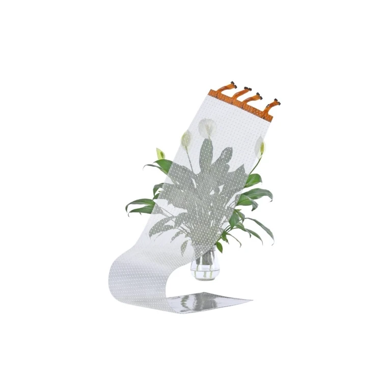 Indoor Lighting Ultra-Thin Crystal Film Screen P10 LED Flexible Transparent Screen