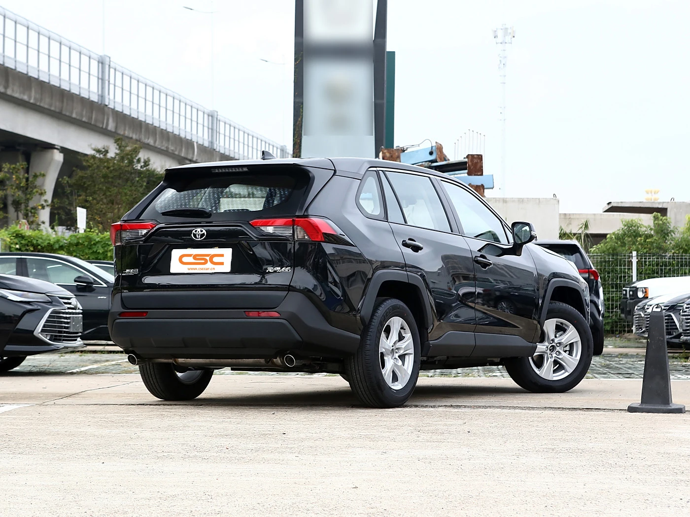 New T-oyota R-AV4 2024 Model Dual Engine 2.5L E-CVT Two-Wheel Drive Elite Version, Hybrid,5-Seat Compact SUV, Max Speed 180 km/h