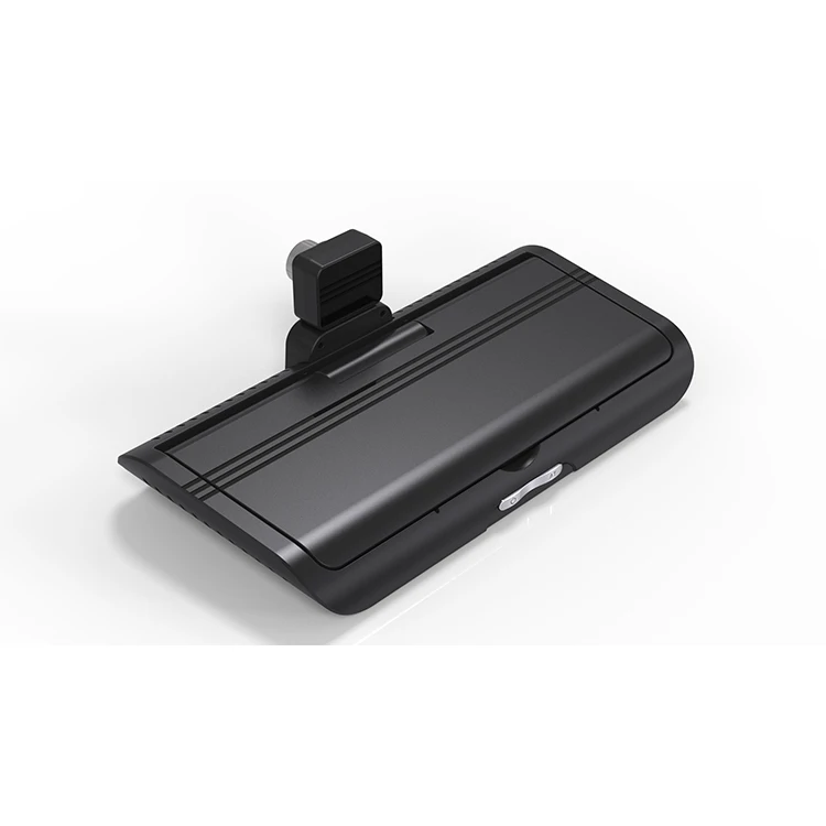 8 Inch Car Automatic Folding Center Console DVR Driving Recorder with GPS Navigation Rear View Camera and Lifetime Free Map