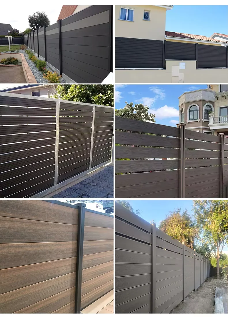 Corey hot selling Building Security Privacy ASA Co-Extrusion WPC Outdoor Fence Panel for Garden and Balcony