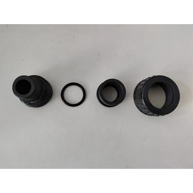 PVC plastic double threaded