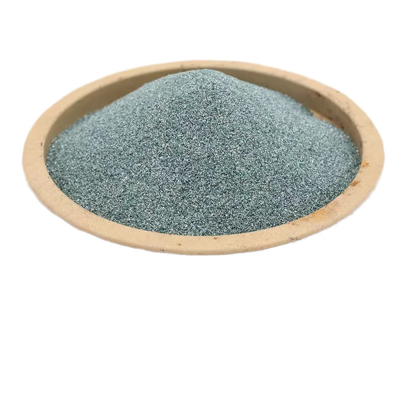 Green Silicon Carbide Diamond Sand Abrasives for Cutting Blasting Grit Pattern Refractory Material for Polishing Jade Amber