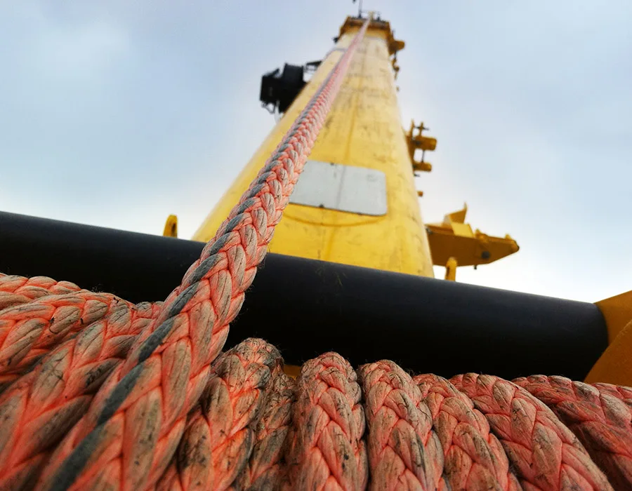 Synthetic UHMWPE Rope Lifting Rope Braided Rope