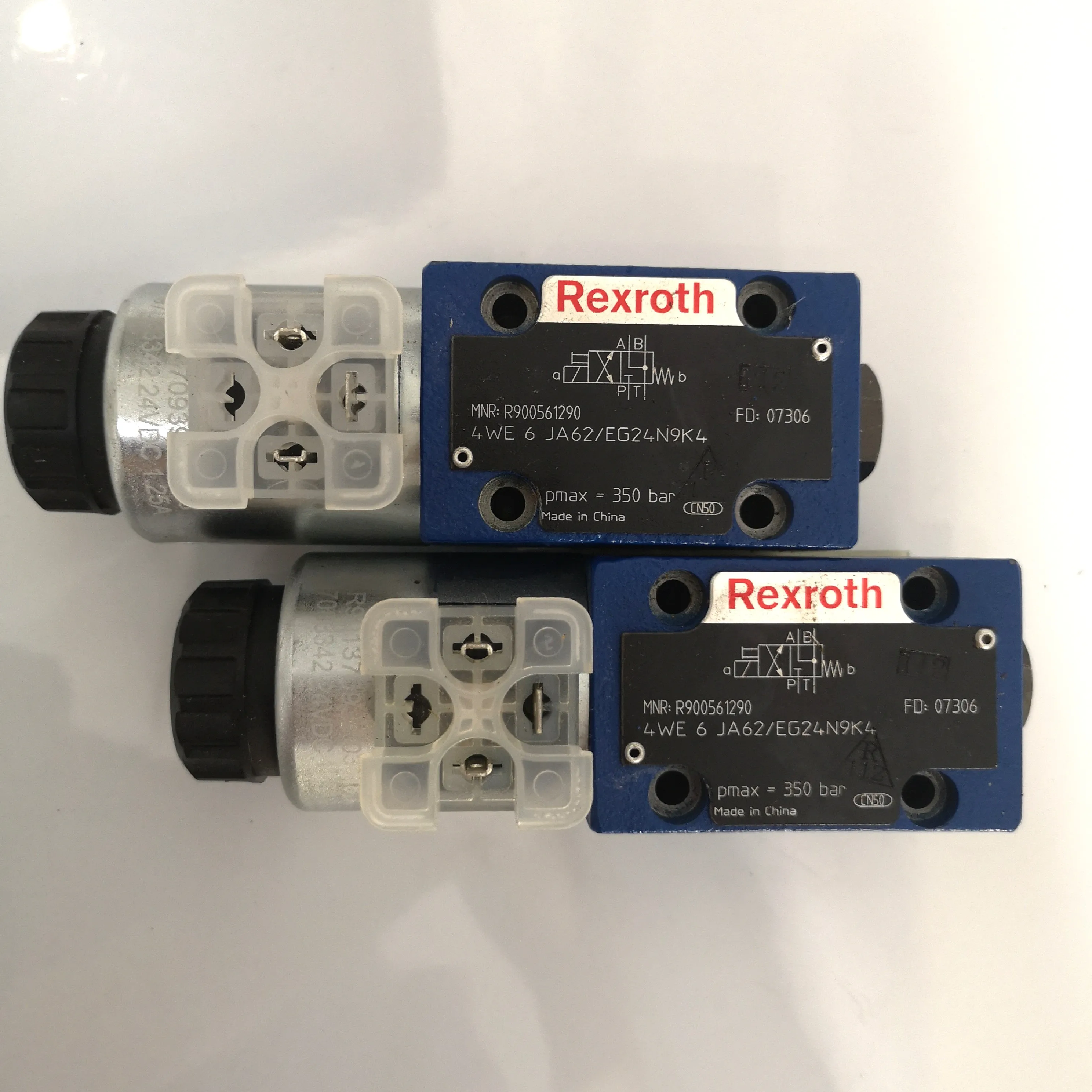 Электромагнитный направленный клапан 4WE6JA62/EG24N9K4 R900561290 для Rexroth в наличии