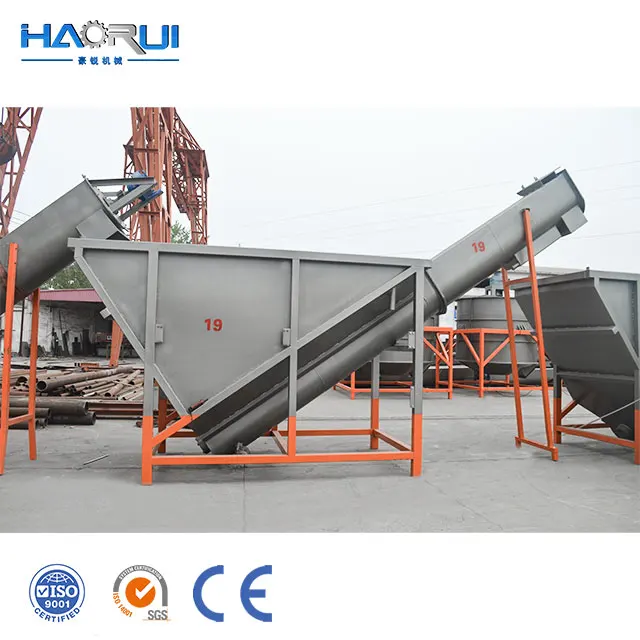 New PET Plastic Bottle Recycling Machine Used Manufacturing Plants Fiber Waste Washing Line Recyclable Motor Gearbox Used