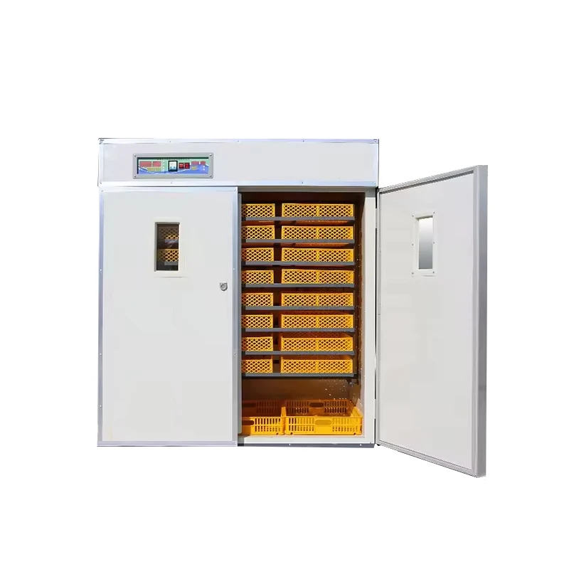 Automatic Chicken Egg Incubator Hatcher New Condition for Poultry Farm Duck Bird Goose Hatcheries 220v PP+PC Material