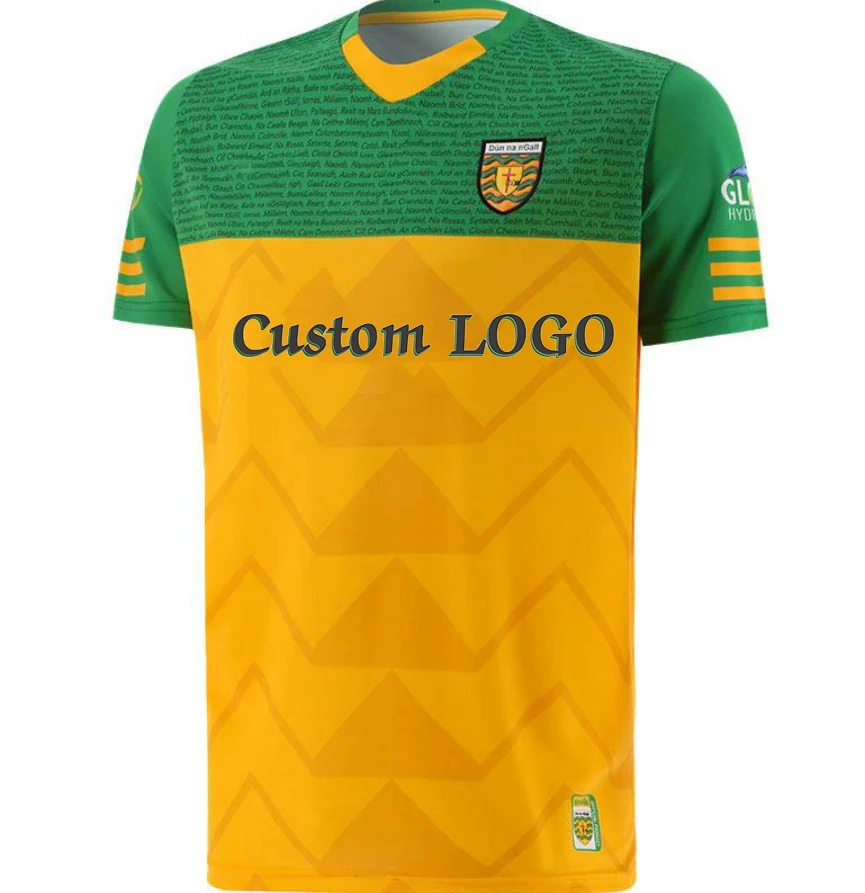 Прямая поставка с фабрики Gaa Rugby Jerseys English 100% полиэстер Gaelic Football