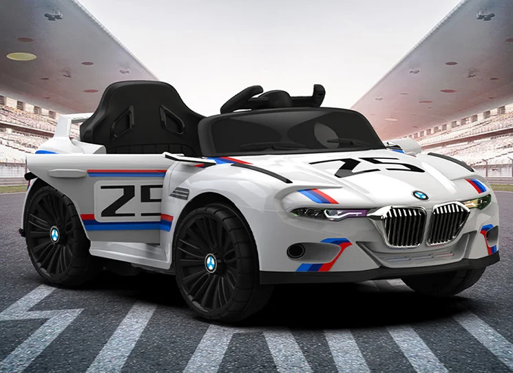 Children electric car tractor four wheel large seating with remote control men and women children rechargeable toy car baby car