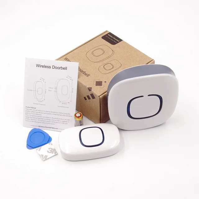 Manufacturers Wholesale Prices Doorbell Eu Us Uk Plug Wireless Ring Smart Doorbell For Home Hotel
