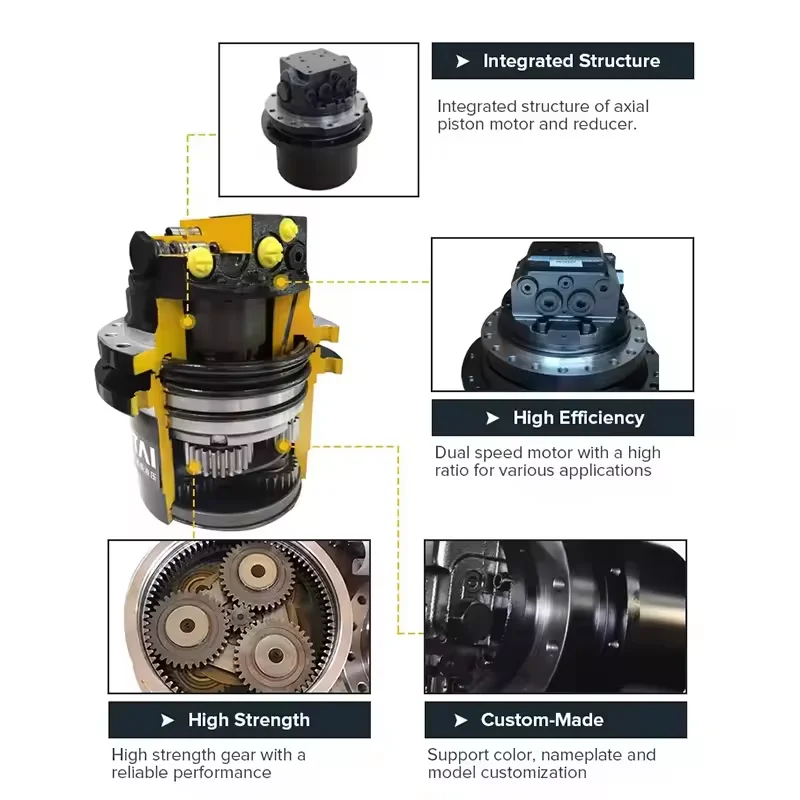 Shantui Weichai Engine Parts for Excavator Construction Machine 800-7 SK200-8 SK260 SK270