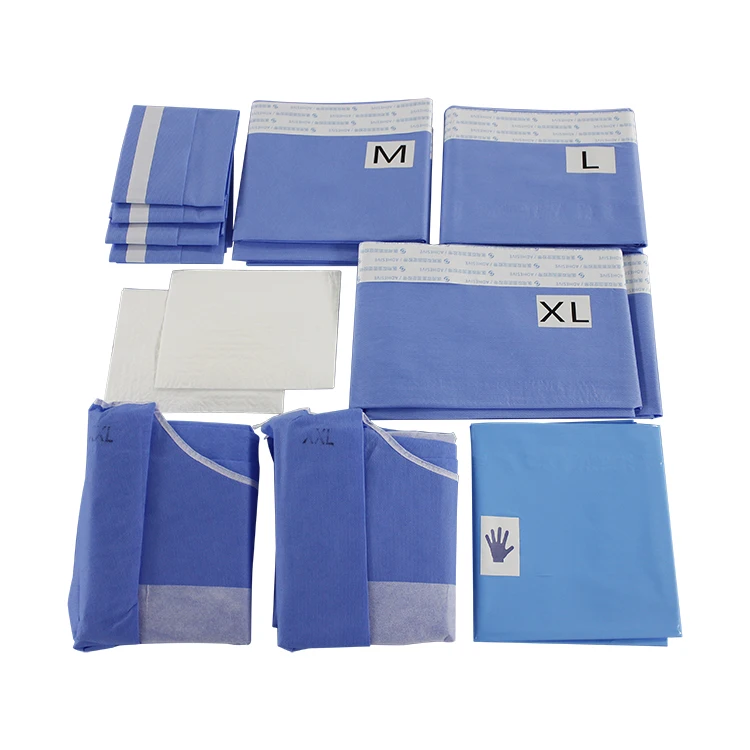 Guangzhou Supplier Surgical Pack General Eye Ophthalmic Drapes Set