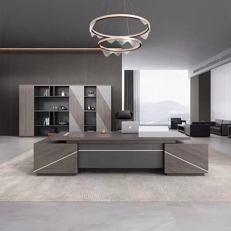 fashion wholesale factory commercial office furniture computer modern good quality durable manager office desk