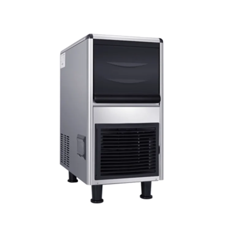 Factory Wholesale Price 25kg To 75kg Output Bullet Shape Ice Maker For Cafe Bar