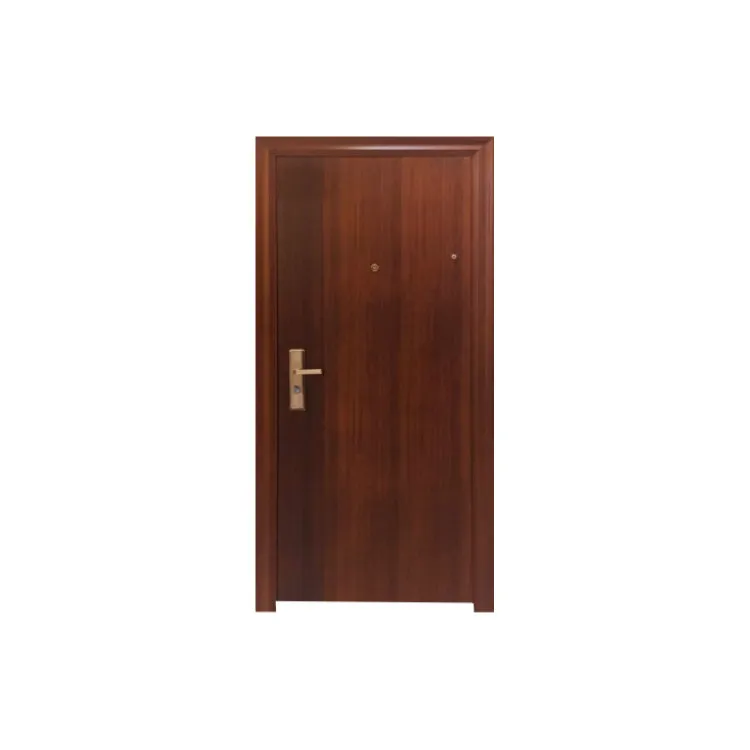 High Quality Hotel External Exterior Turkish Israel Handle Hinge Locks Steel Security Entry Doors