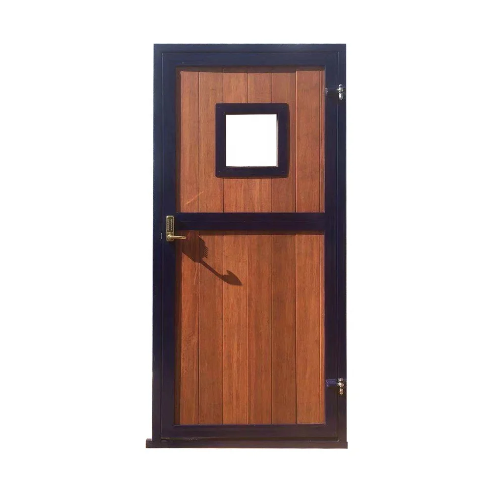 Safety Indoor door with digital lock for horse stall office door