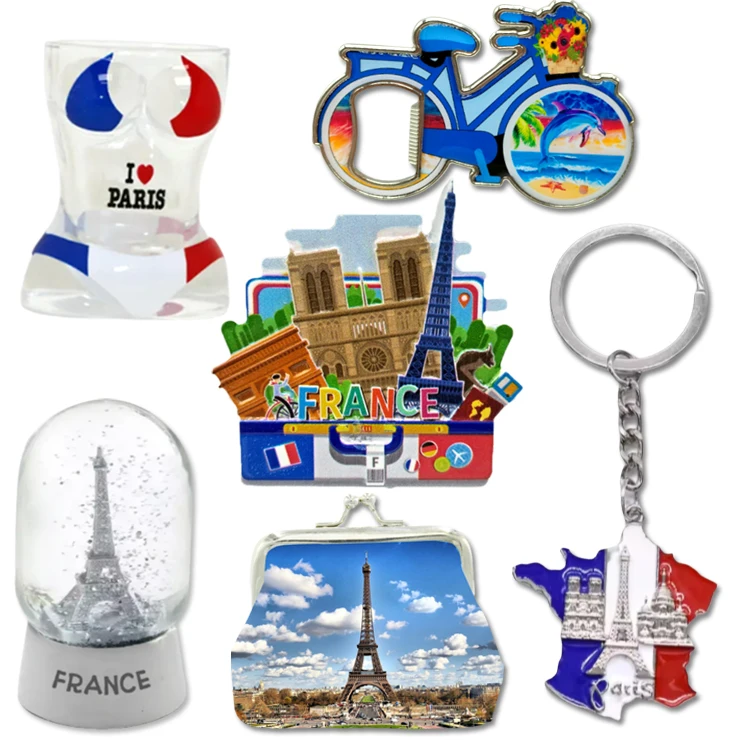 Factory custom embossed 3d logo ceramic drink cup tourist gift france paris souvenir mug