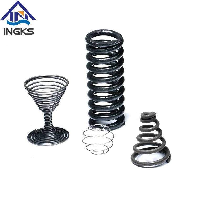 Factory Supply Long Lifespan High Rigidity Good Elasticity Customized Colorful 65Mn Tower Springs