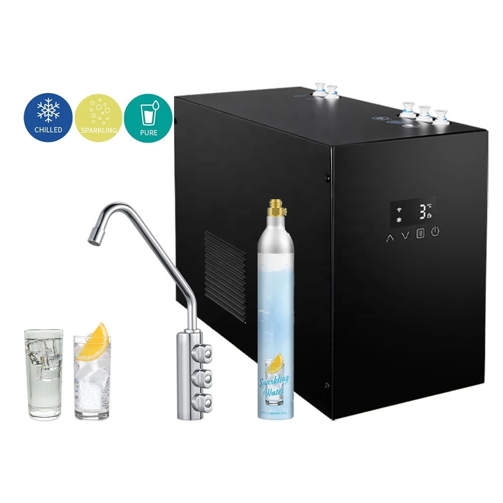 Jnod Home Desktop Drinking Soda Water Maker Machine 4 Stage Filtration Water Purifier Dispensers Soda and Sparkling Water Makers