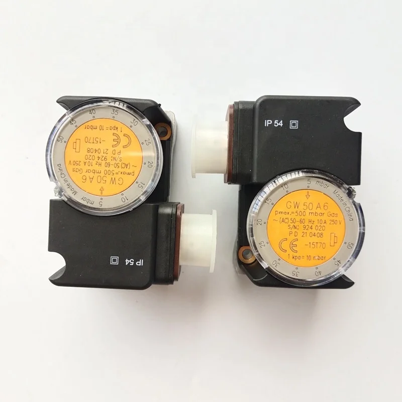 Напорный переключатель GW10A6 GW50A6 GW150A6 DUNGS горелка аксессуары для бойлера новинка в