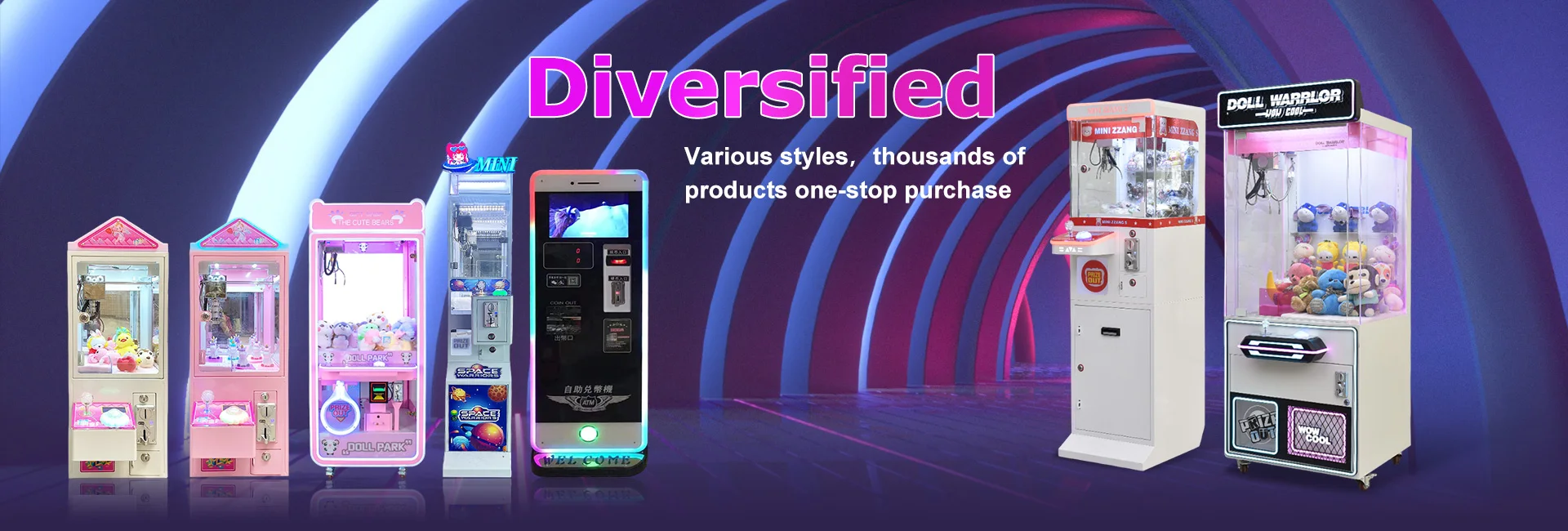 Factory Direct Supply Automatic Paper Cash Exchange Coin Machine Self Service Changer Coin Machine For Amusement Park