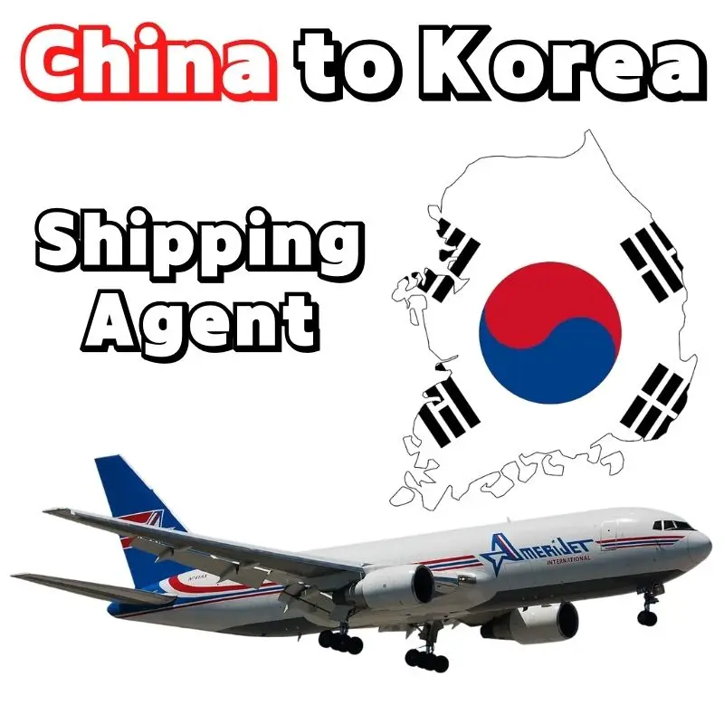 Cheapest Rates Logistics Agent FBA Shipping Agent Guangzhou/Yiwu China to Korea Busan Seoul Incheon Suppliers Dropshipping