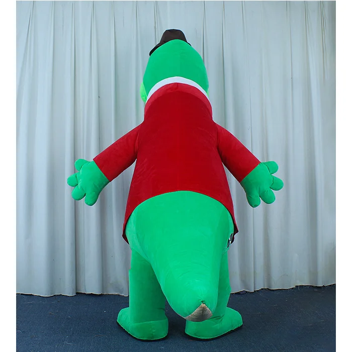 Russia Giant Inflatable Crocodile Mascot Costume Halloween Christmas Birthday Party Gift