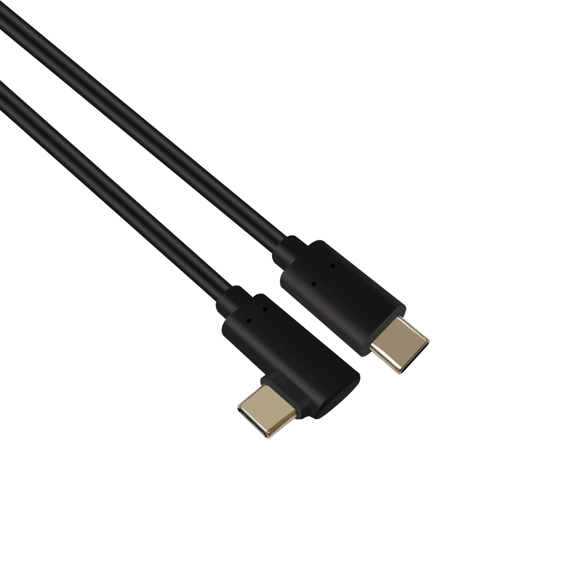 2021 90 градусов угол USB 3,1 Тип C кабель 3,1 в высокоскоростной USBC кабель PD зарядный кабель