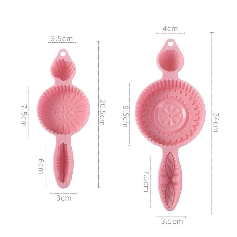 MoonCake Mold Biscuit Cookies Dates Pistachio Maker Plastic Maamoul Mold Middle Eastern Baking Mould