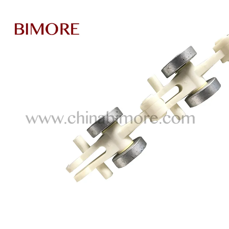 XAA332DS2 Bimore Escalator Handrail Rotary Chain Newel Chain 16 Joints escalator parts