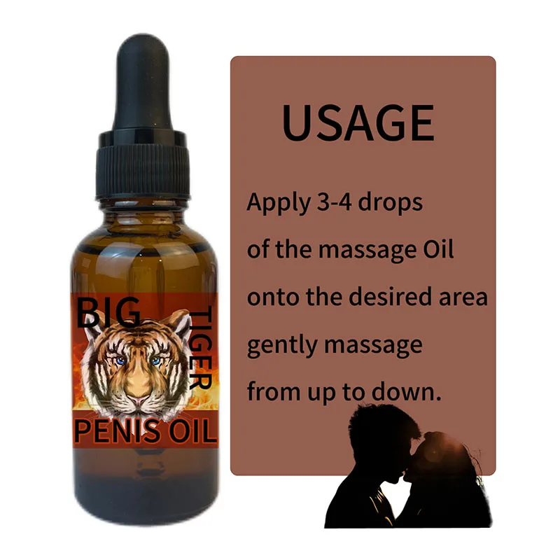 Adult Men Penis Enlargement Thicken Oil Penis Increase Growth Essential Oil