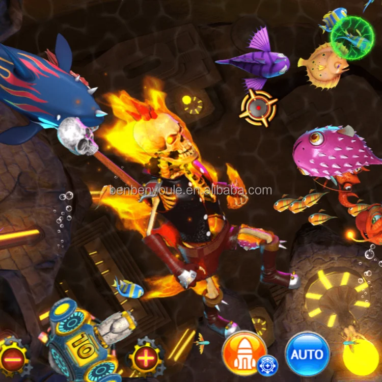 original developer mobile app software new Original touch screen table top online fish game software app
