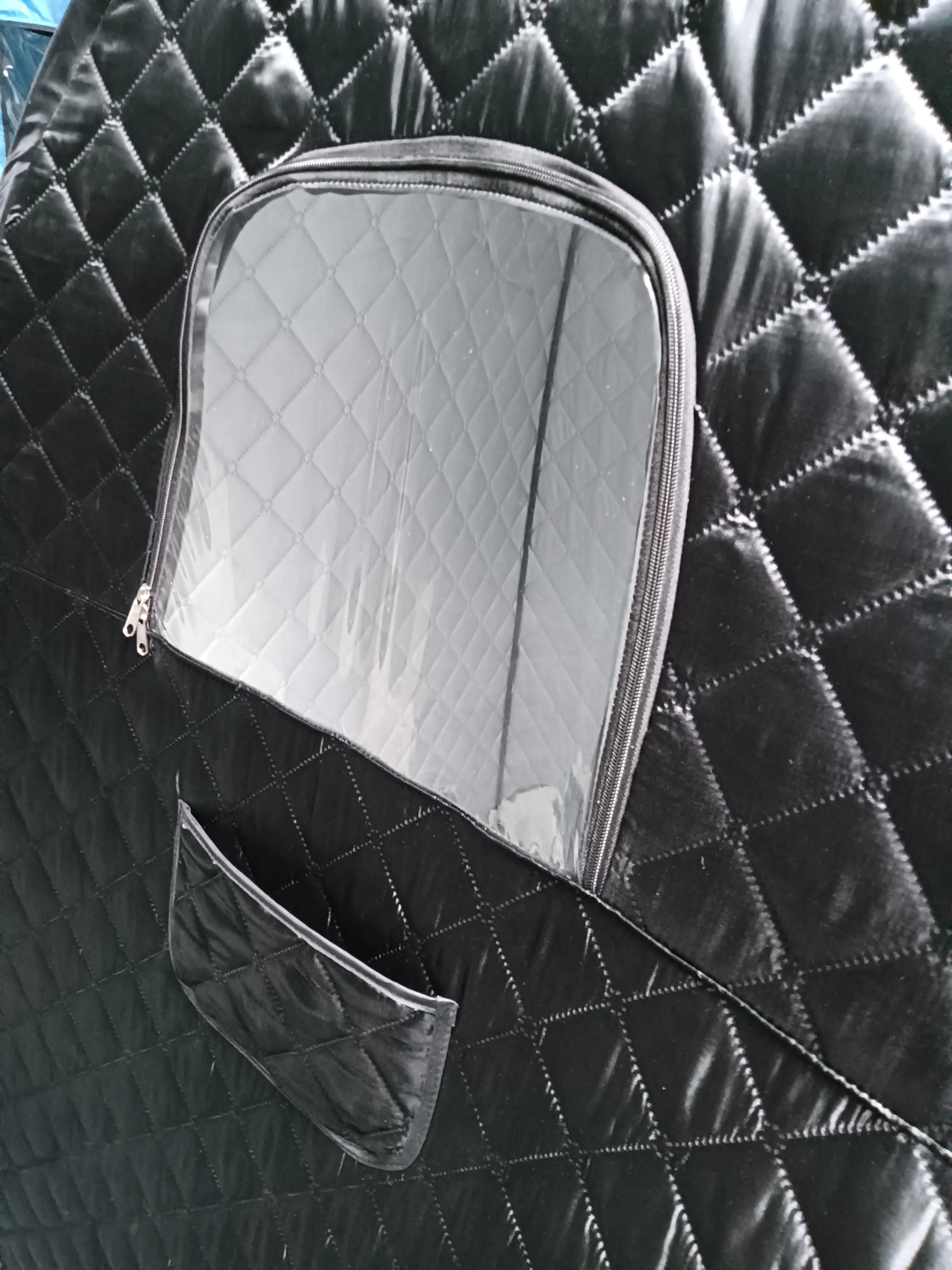 Full Size Portable Steam Sauna Tent Infrared Kit,Fold-able Sauna for Personal Home Spa 3L&1500W Steam Generator Remote Control