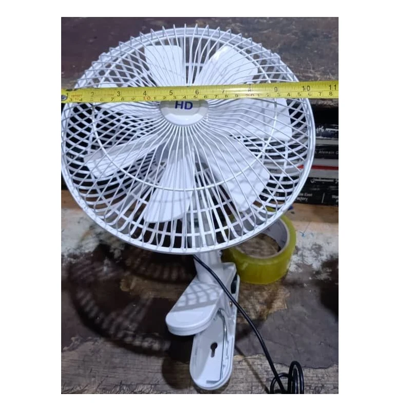 DC 12 24 Volt Electrical Portable Car Cooling Fan for Fast Speed10 Inch Shaking Head Car ABS Auto Clip Fan