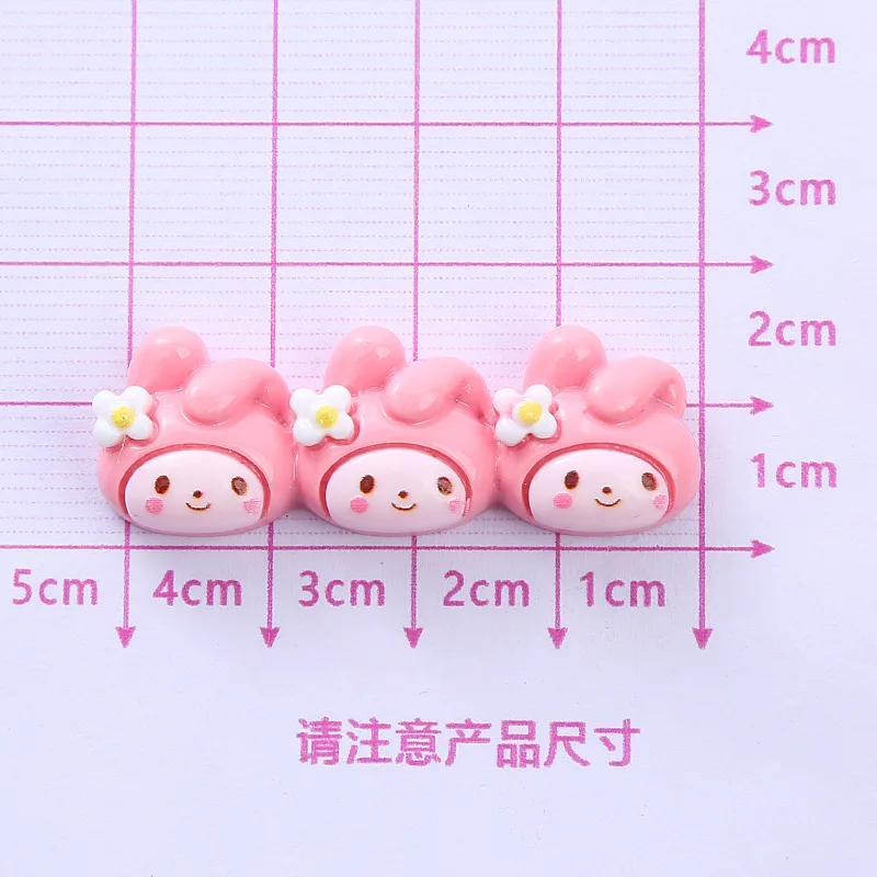 Cartoon Resin Charms Wholesale Sanrio Diy Decoration for Melody Kitty Kuromi for Phone Case