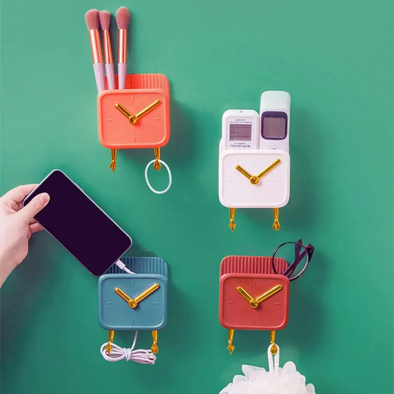 Home Safety Wire Organizer Cable Protection Storage Boxes Phone Book Holder Sticker On The Wall