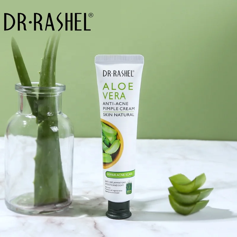 DR RASHEL Aloe vera skin pimple cream smooth  soft antiacne facial acne cream