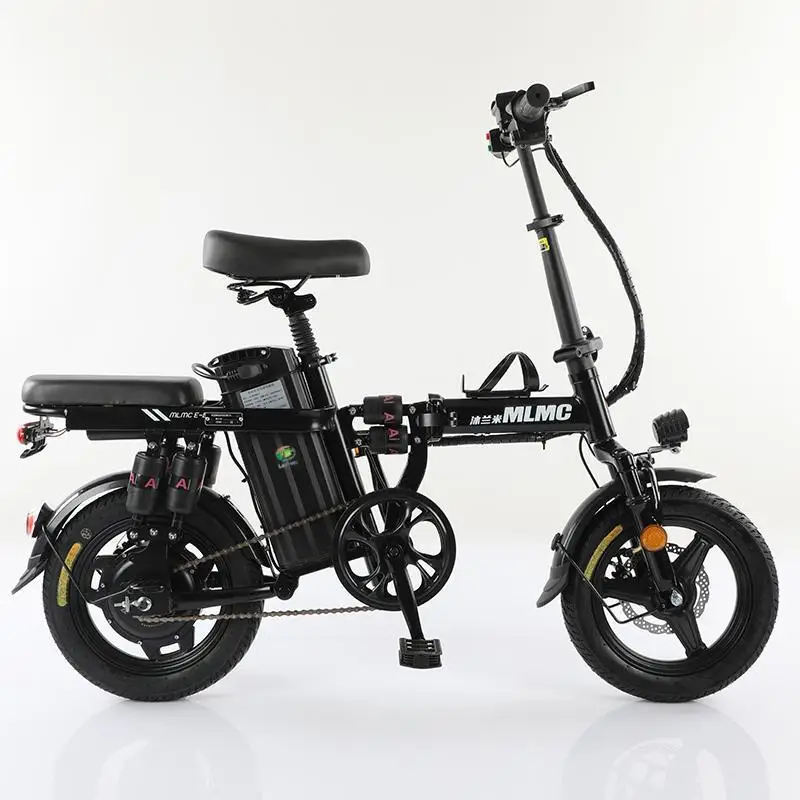Wholesale Cheap Price Disc Brake 14 inch tire foldable electric bike lithium battery stable electric folding bike
