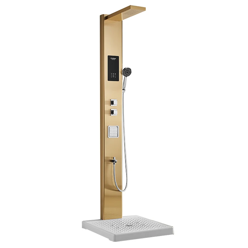 High Quality Electrical Instant Hot Water Heater for Shower With 3 Water Outlet SUS304 Shell IP54 Waterproof For Bathroom