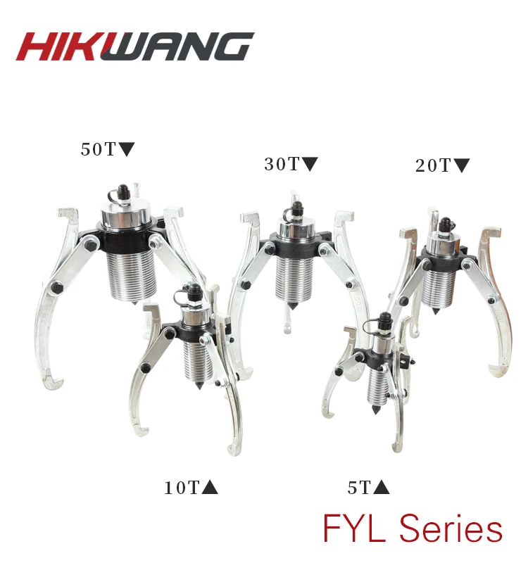 FYL-10T 10ton Split-Unit Hydraulic Gear Puller bear wheel puller Flywheel Pulley Removal Tool