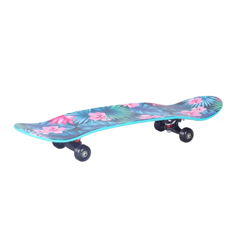 Custom Adult PP Deck PU Wheels Skate Board Professional Skateboard Beginner Old School Skateboard Deck